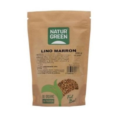 Lino Marron Bio 250g Natur Green