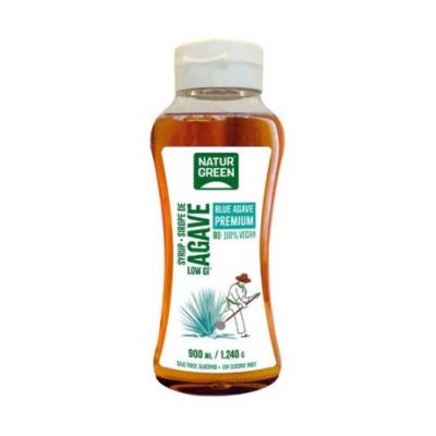 Sirope Agave Bio 900ml Natur Green
