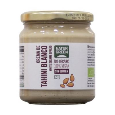 Tahin Pure Sesame Organic 300g Natur Green