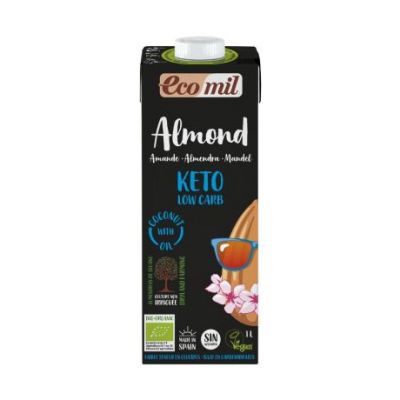 Bebida Vegetal Almendra Nature Keto Bio 6x1L Ecomil