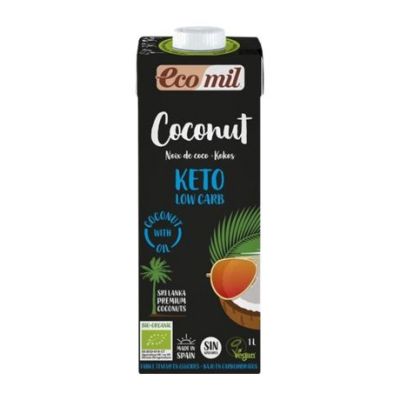 Bebida Vegetal Coconut Nature Keto Bio 6x1L Ecomil