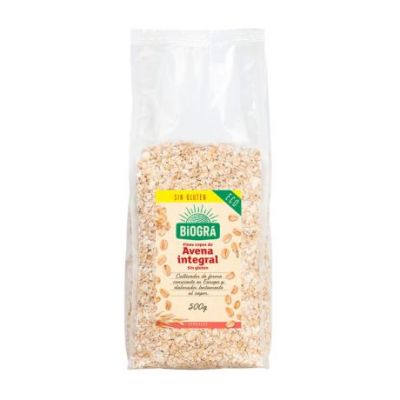 Eco Gluten-Free Fine Whole Oat Flakes 500g Biogra