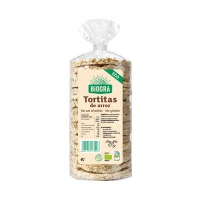 Tortitas Arroz SinGluten SinSal 120g Biogra