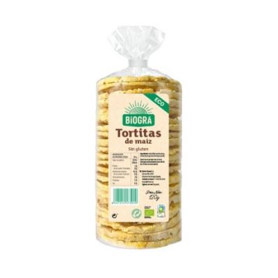 Tortitas Maiz Eco SinGluten 120g Biogra
