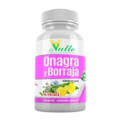 Evening Primrose Borage and Vitamin-E 120 Pearls El Valle