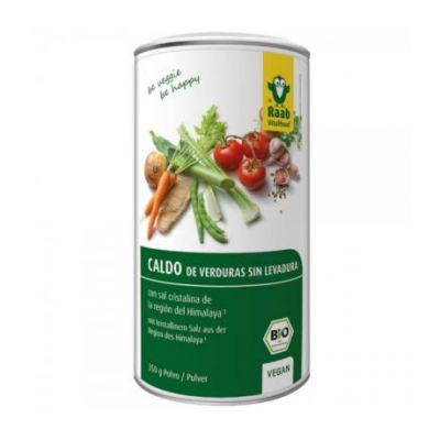 Brodo Vegetale In Polvere Biologico Vegano Senza Lievito 350g Raab