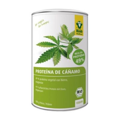 Proteine Della Canapa Senza Glutine Bio Vegan 500g Raab