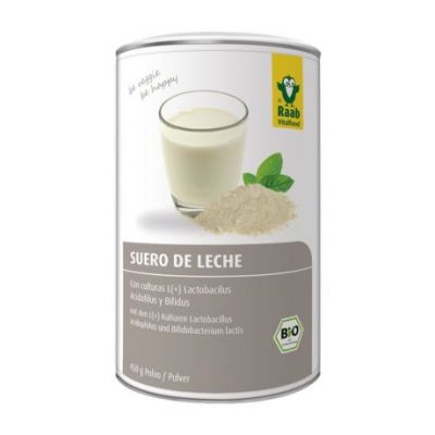 Siero di latte naturale in polvere senza glutine Bio Vegan 450g Raab