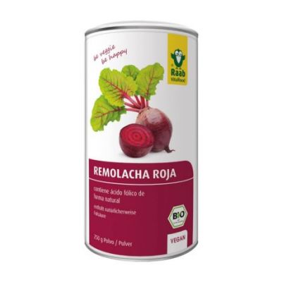 Organic Red Beet Powder Vegan 250g Raab