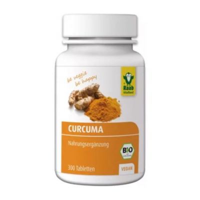 Curcuma Bio Vegan 300comp Raab