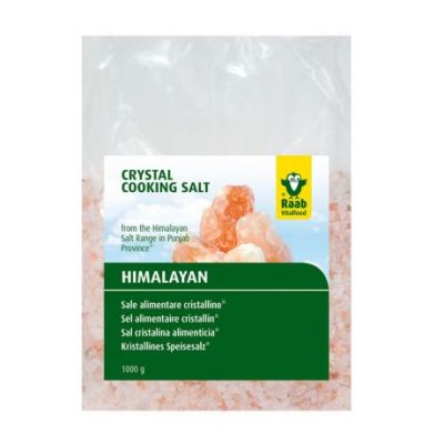 Sal Gruesa Cristalina Alimenticia Himalaya 1kg Raab