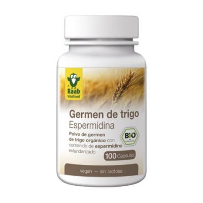 Espermidina Germen de Trigo Bio Vegan 100caps Raab
