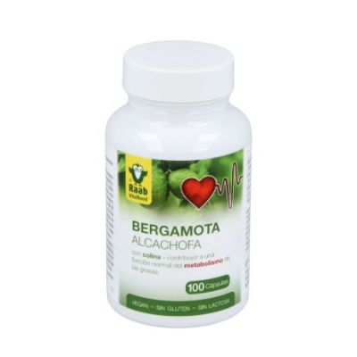 Bergamota Alcachofa 100caps Raab