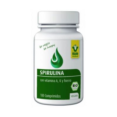 Spirulina Platensis Bio 100caps Raab
