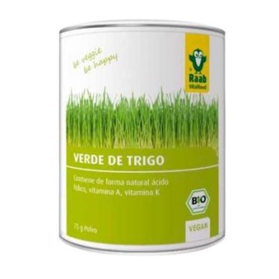 Verde De Trigo Polvo Bio 75gr Raab Vitalfood
