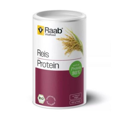Rice Protein Powder 400gr Raab Vitalfood
