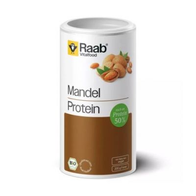Proteina Almendras Natural Polvo 200gr Raab Vitalfood