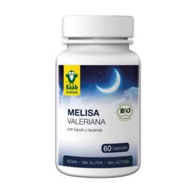 Melisa Valeriana Con Lupulo Y Lavanda 480Mg 60caps Raab Vitalfood