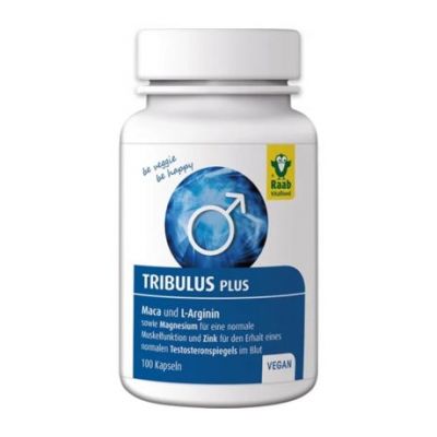 Tribulus Plus 650Mg 100caps Raab Vitalfood