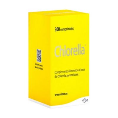 Chlorella detox 200Mg SinGluten Vegan 300comp Vitae