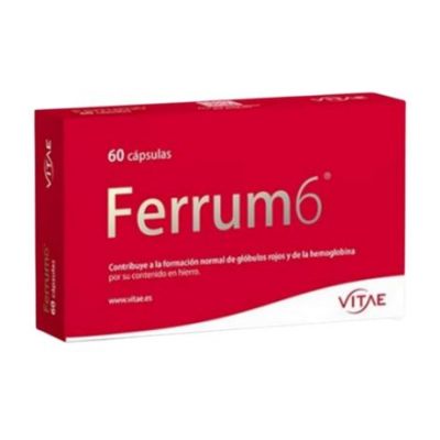 Ferrum6 Gluten Free 60caps Vitae