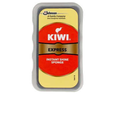 KIWI EXPRESS SHINE éponge de nettoyage pour chaussures 1 pièce