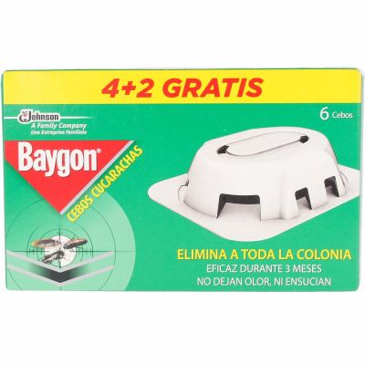 Appâts pour blattes BAYGON 4+2 u