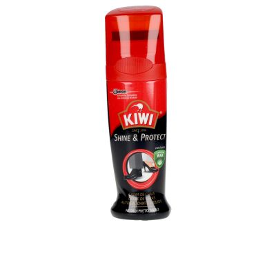 KIWI SHINE & PROTECT crème nettoyante pour chaussures #noir 75 ml