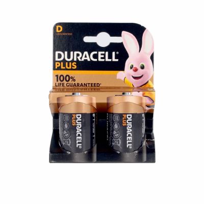 Pack de piles DURACELL PLUS POWER LR20/MN1300 x 2 unités