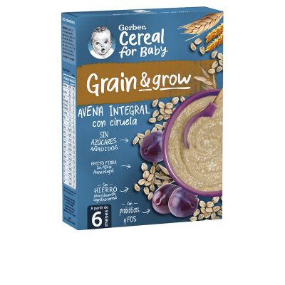 GRAIN & GROW Haferbrei #ganzer Hafer mit Pflaume 250 gr