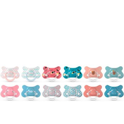 Pack de 2 Chupetes Fusión de Látex con Tetina Anatómica 4-18M
