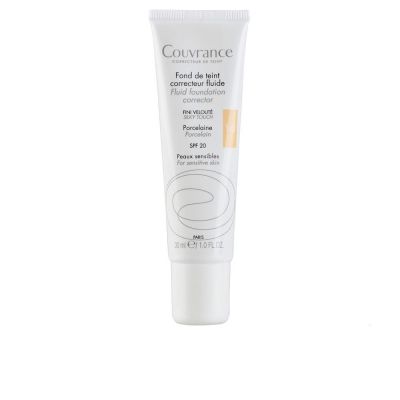 COUVRANCE base de maquillaje fluida pieles sensibles #miel 30 ml