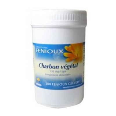 Carbone Vegetale 250Mg 200caps Fenioux