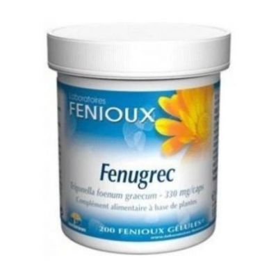 Fieno greco 330Mg 200 capsule Fenioux