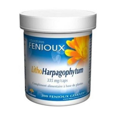 Litho Harpagophyto 335Mg 200 capsule Fenioux