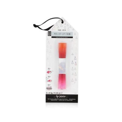 Peel Off Lip Balm Stain Long Lasting Lip Color 2 X 4.5 Gr