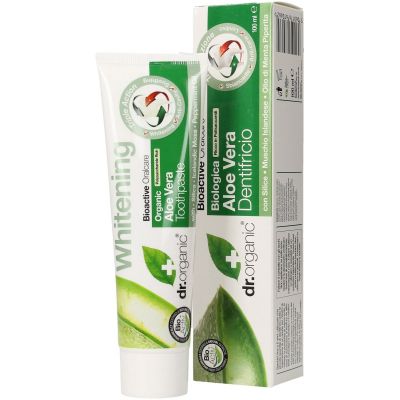 Dr Organic Aloe Vera Dentífrico 100Ml