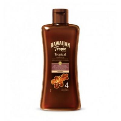 Olio abbronzante tropicale hawaiano ricco 200ml