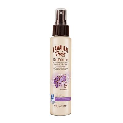 Hawaiian Tropic Duo Defence Sun Protection Mist Spf15 100Ml