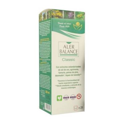 Aler Balance Syrup Gluten Free Vegan 250ml Bioserum