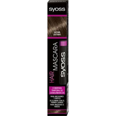 Hair Mascara Cobertura Temporal #Castaño 16 Ml