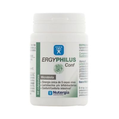 Ergyphilus Confort Probioticos 60caps Nutergia