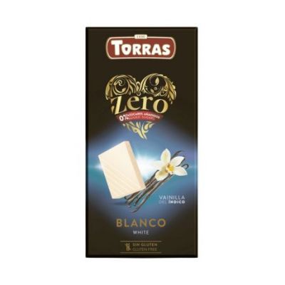Cioccolato Bianco Senza Zucchero 100g Torras