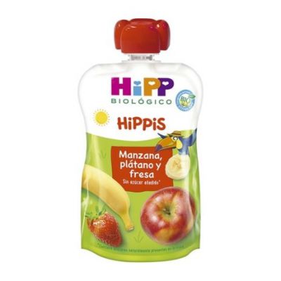 Organic Drinkable Apple, Banana and Strawberry 100g HIPP