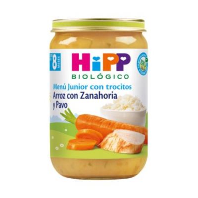 Potito Riso Carote e Tacchino 8M Bio 220g Hipp