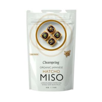 Hatcho Miso Soy Unpasteurized Vegan 300g Clearspring