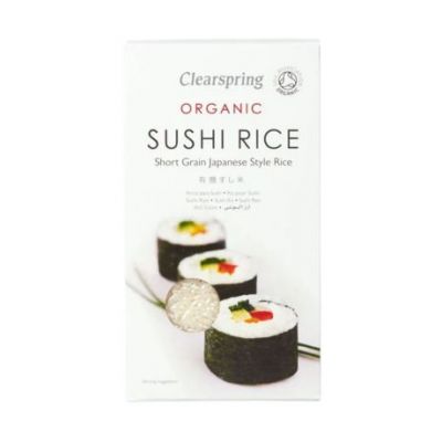Arroz para Sushi Bio Vegan 500g Clearspring