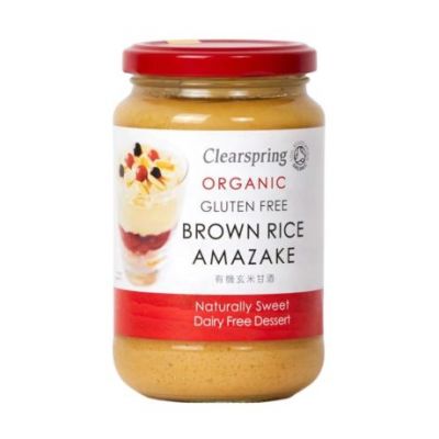 Amasake de Arroz Integral SinGluten Eco Vegan 380g Clearspring