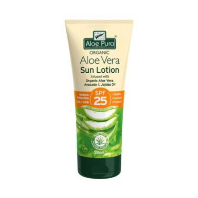 Sonnenschutz SPF25 200 ml reine Aloe