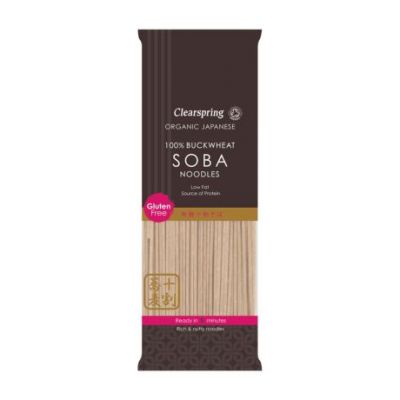 Fideos Soba de Trigo Sarraceno Bio SinGluten 200g Clearspring